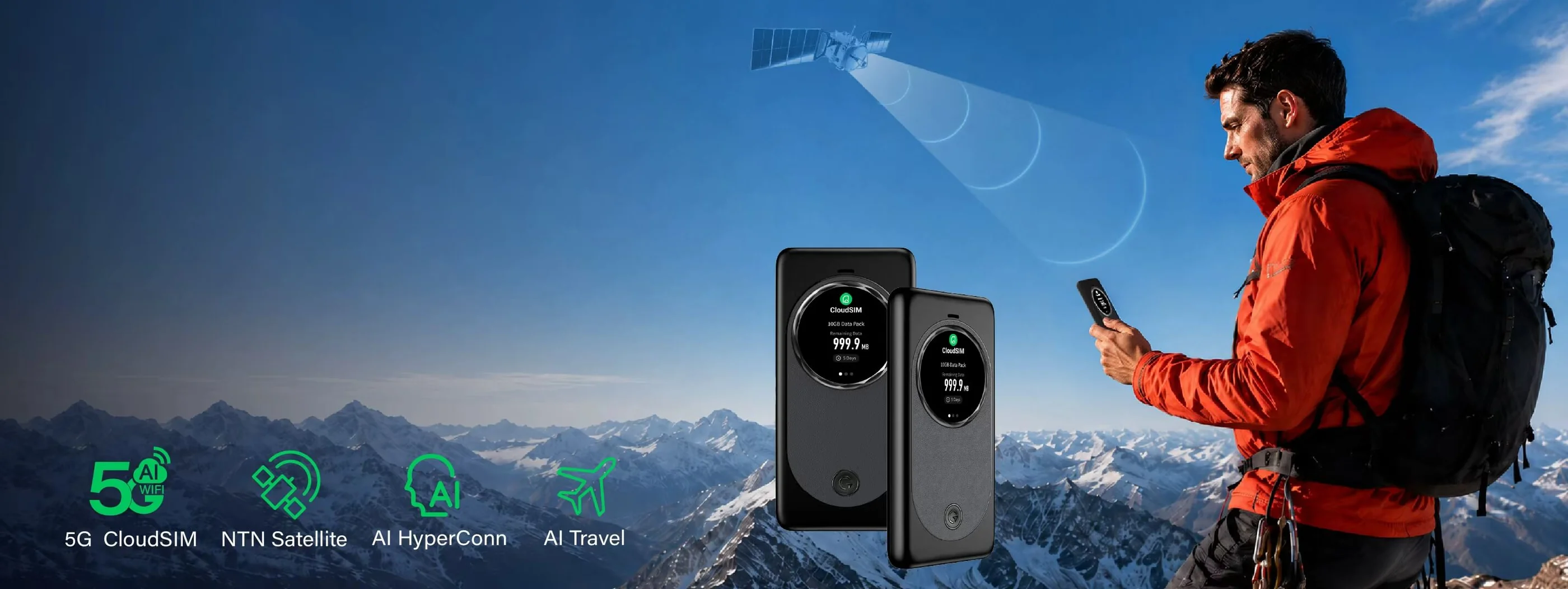 Global Connectivity Without Boundaries